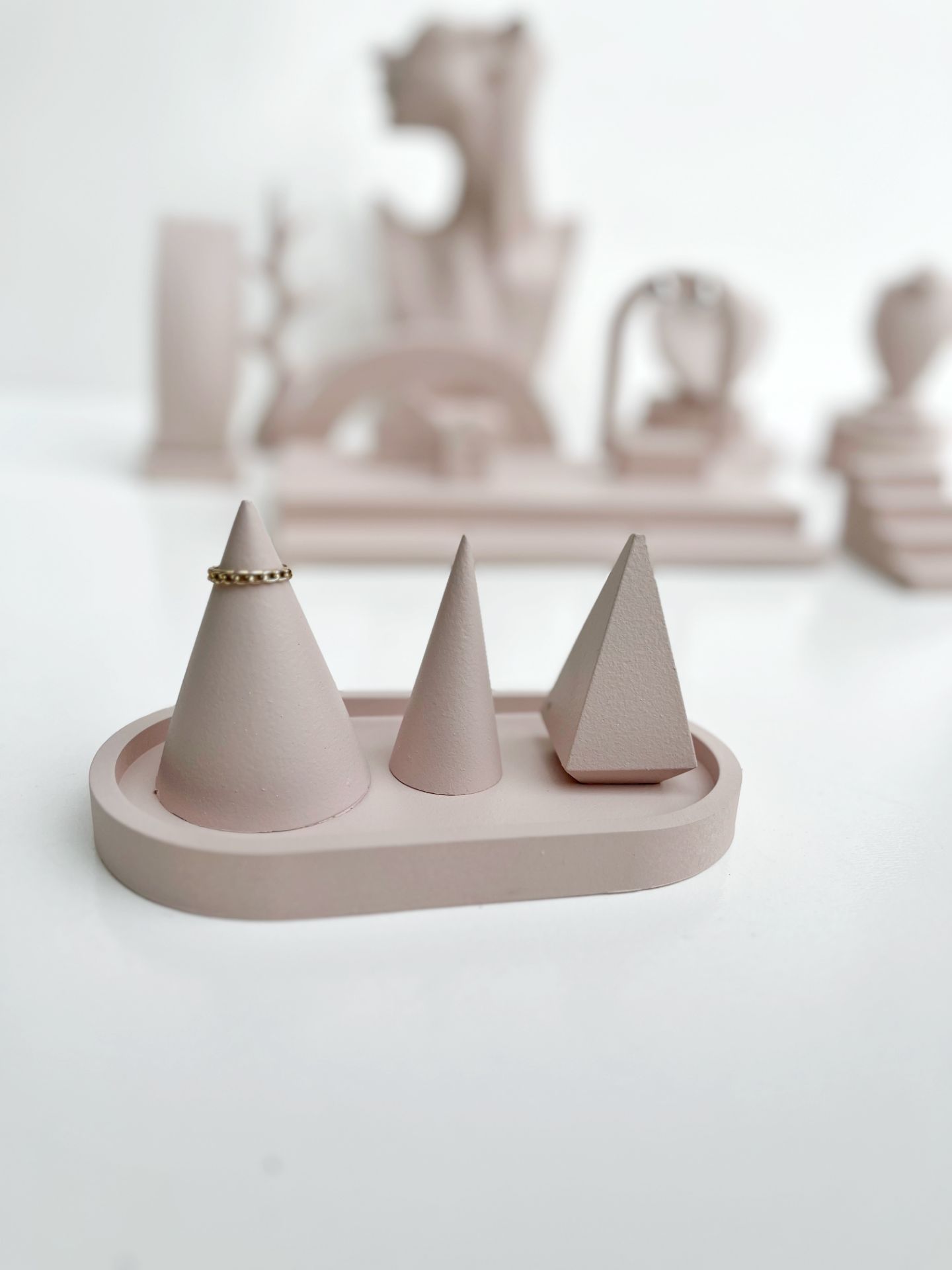 ساخت استند طلا با سنگ مصنوعی | آرت دیما